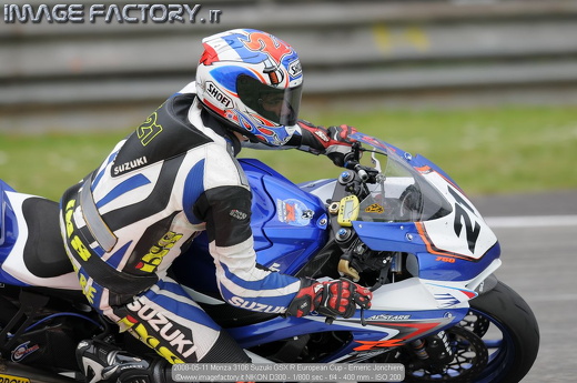 2008-05-11 Monza 3106 Suzuki GSX R European Cup - Emeric Jonchiere